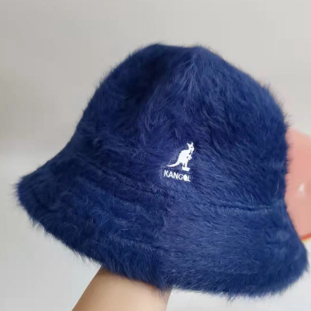 Beanie/Skull Caps Designer Kango Hat Classic Design Fisherman Hat High Quality For Men And Women Fall And Winter Fashion Kangaroo Hat Rabbit Fur War