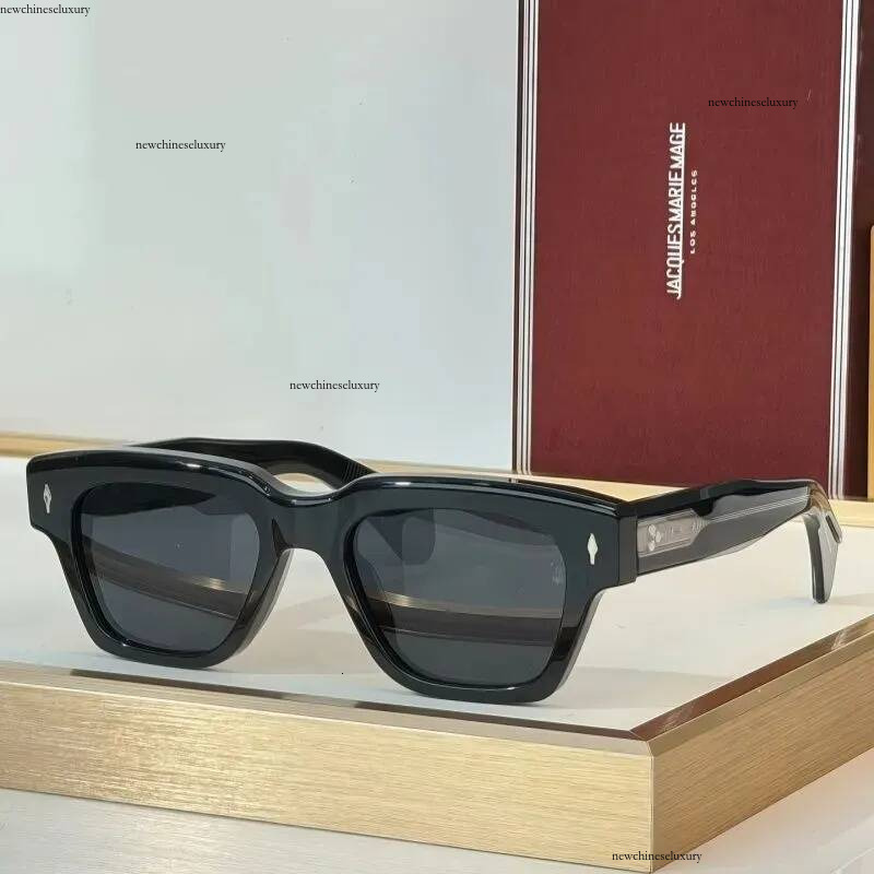 Nouveau JMMs FELLINI Lunettes de haute qualité Designer pour hommes Femmes Carré Acétate Cadre Mode Classique Marque De Luxe Lunettes De Soleil A