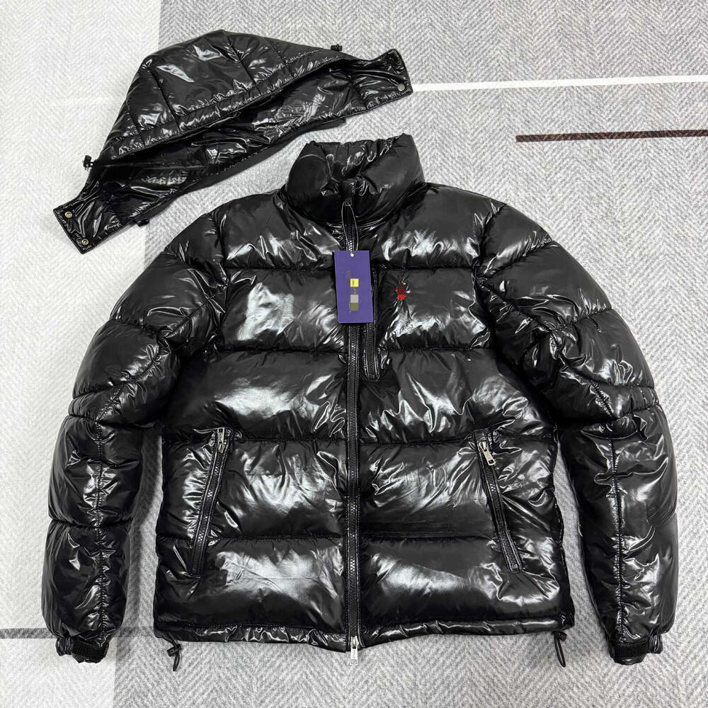 Men Down Jackets Designer Winter Jacket Polos Parka Puffer Jacket Polo Coat Men Embroidery Cotton Thick Body Warmer Winter Jacke Fashion Jacket W