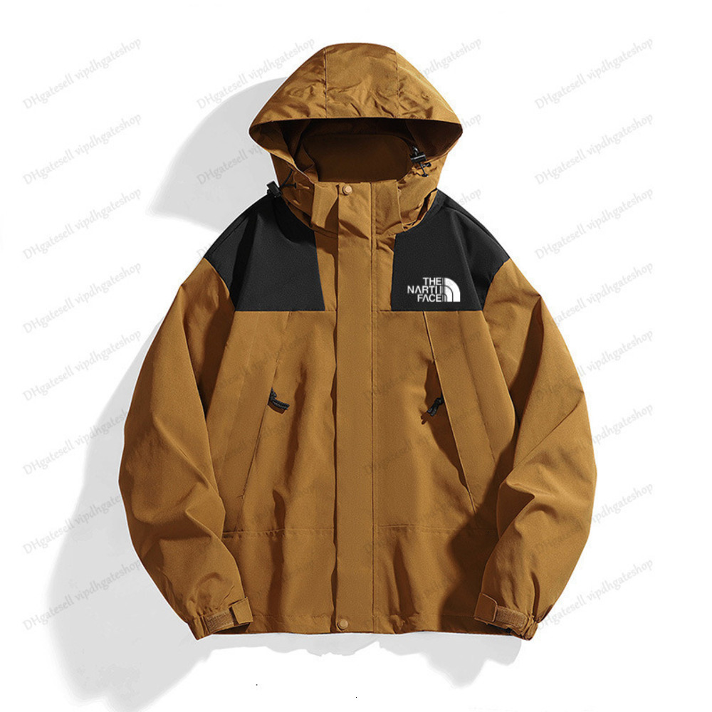 Outdoor Windbreaker Jacket Mens Waterproof Designer Zipper Sports Hiking Wind Breaker Jackets Outdoor Sports Men Women Male Casual Lightweight Hikin