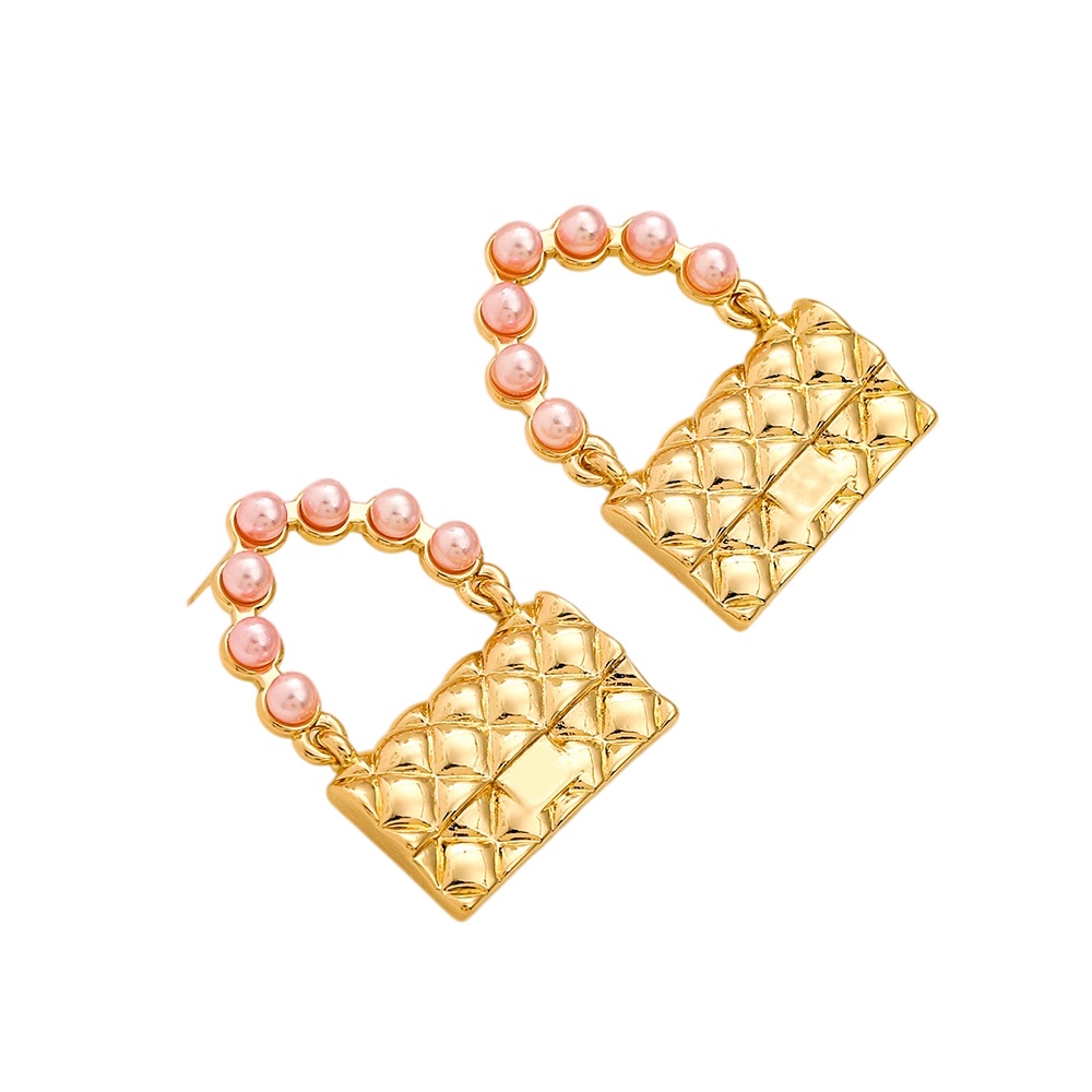 boucle d'oreille pendante amour boucles d'oreilles pour femmes boucles d'oreilles designer boucle d'oreille de luxe stud luxe or coeur forme perl