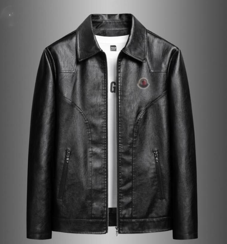 mens leather jacket new Waterproof Windbreaker jacket Luxury Oversized designer jackets Brand lapel Clothes men's coat plus size S/6XL
