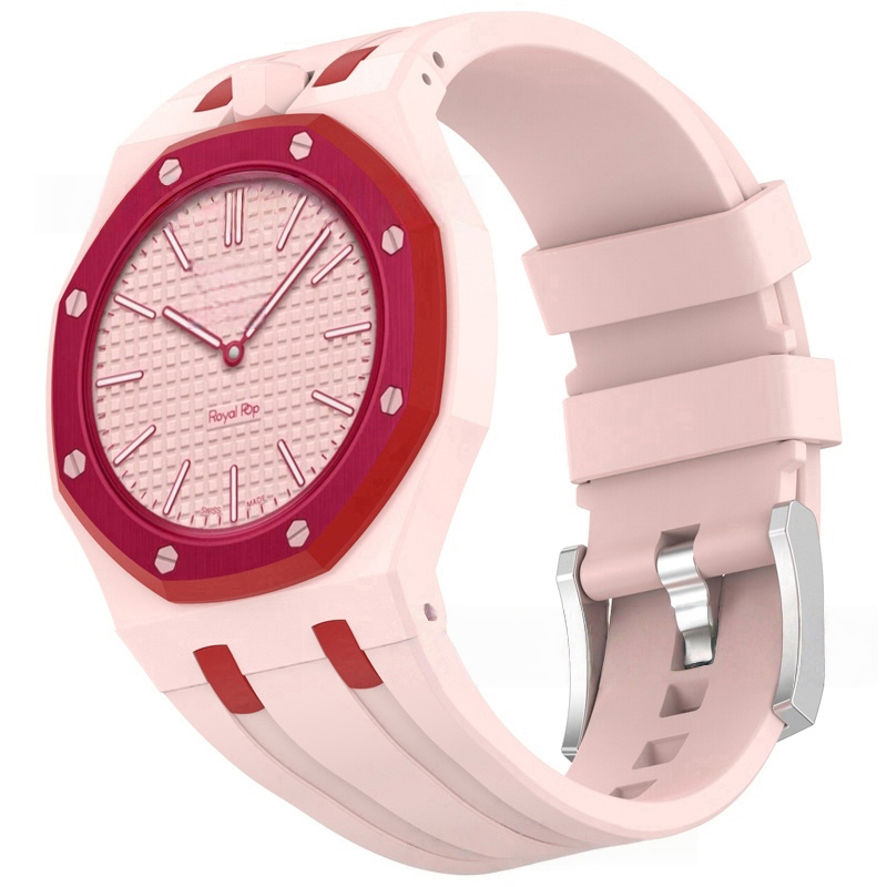 2026 Royal Popswatch Pocket Watch New Top Watch Automatic Watches High Quality Ceramic Dial 8 Color Leather Hanging Rope LOVER Watch Men Women Watch