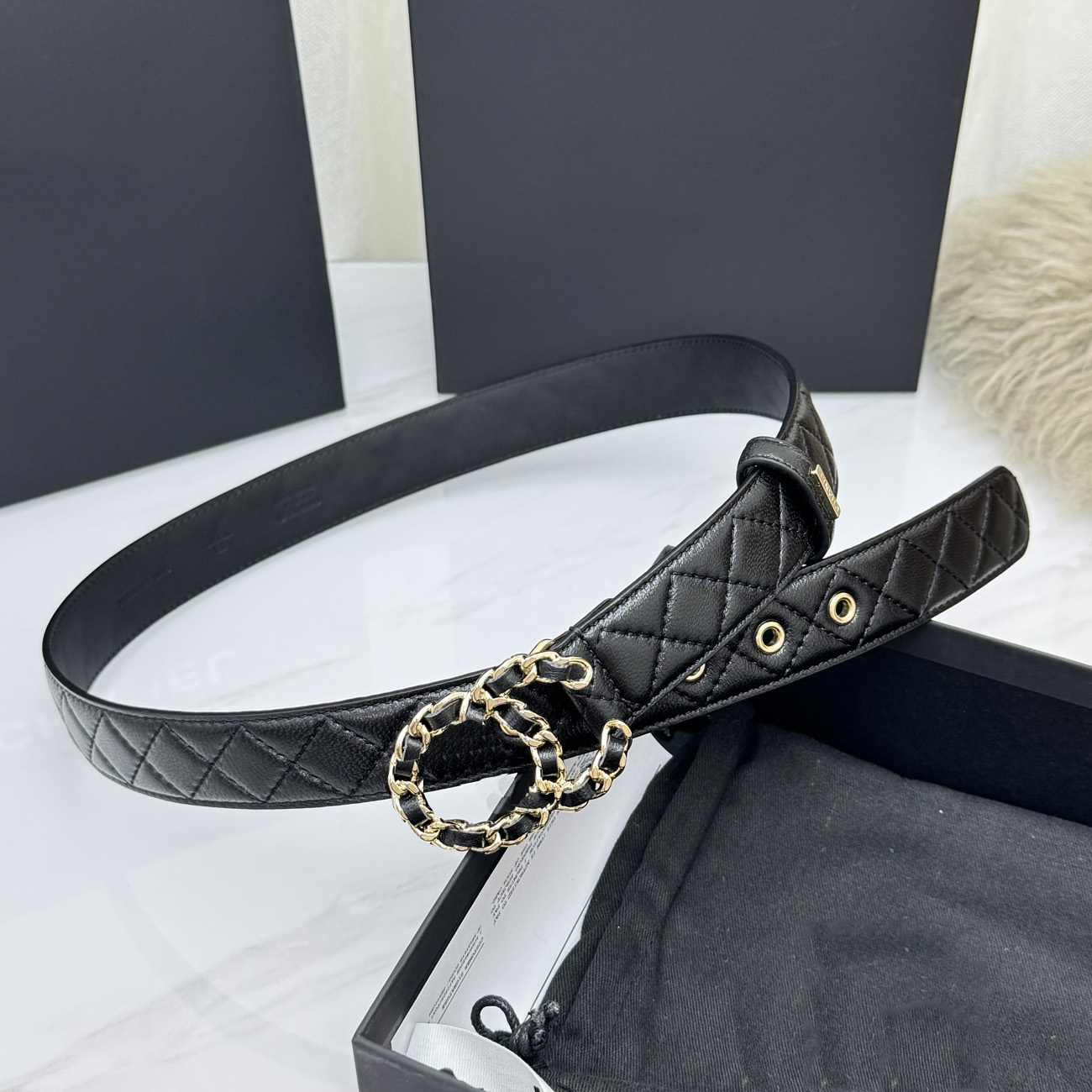 belt designer belt for women 12A genuine leather Letter width 3cm grid 2026 new high quality luxury buckle women skirt dress pants daily christmas g