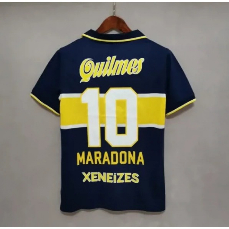 Boca Juniors Retro Hot Selling Jerseys for Men Sports Casual T-shirts Trendy for Adults and Children Outdoor Sports T-shirt L260417