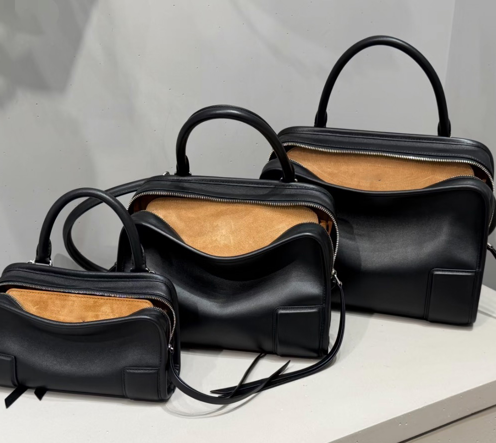 Top Grade Mirror Mirror Quality Classic 180 Shape Structured Calfskin Leather Top Handle Bag Top Tier Stainless Steel Hardware Flawless