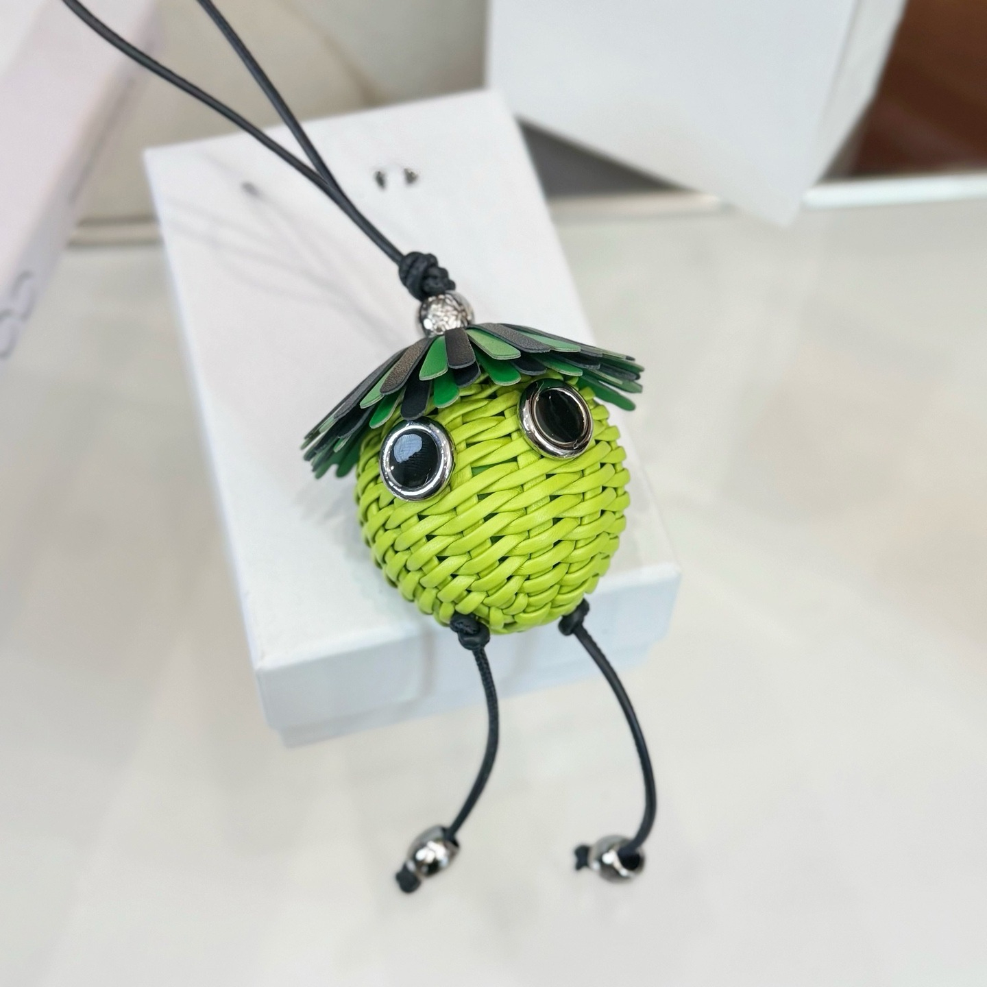Desigenr Cute Bag Keychain Charm For Women Leather Fashion Keychain Letter Lanyards Luxury Keychains Bag Pendant with box gift