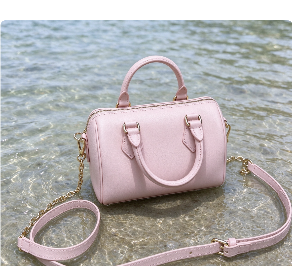 pink bag custom Special Link for Price Difference designer cosmetic bags and cases plaid canvas bag