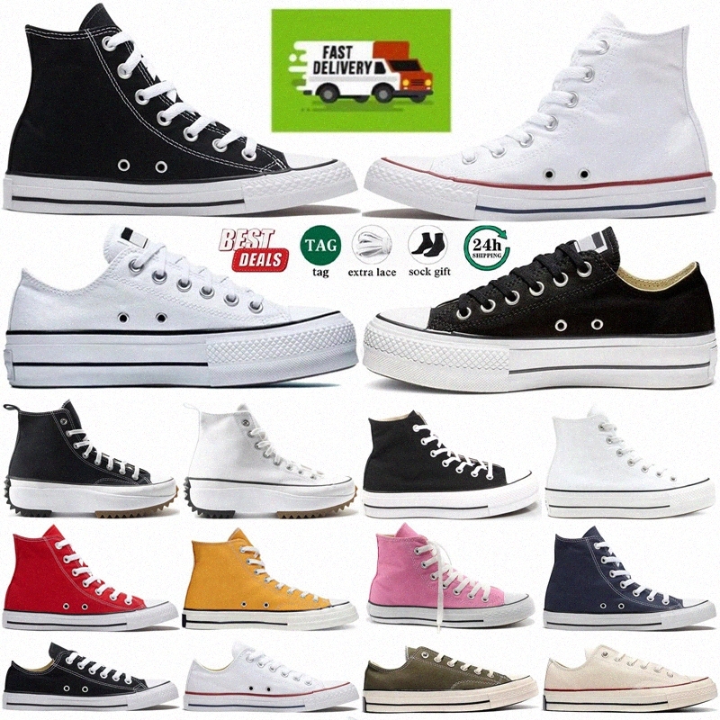 Avec Box Designer Shoes chaussures de toile hautes et basses pour hommes femmes chaussures de plate-forme noir blanc chaussure décontractée chaus