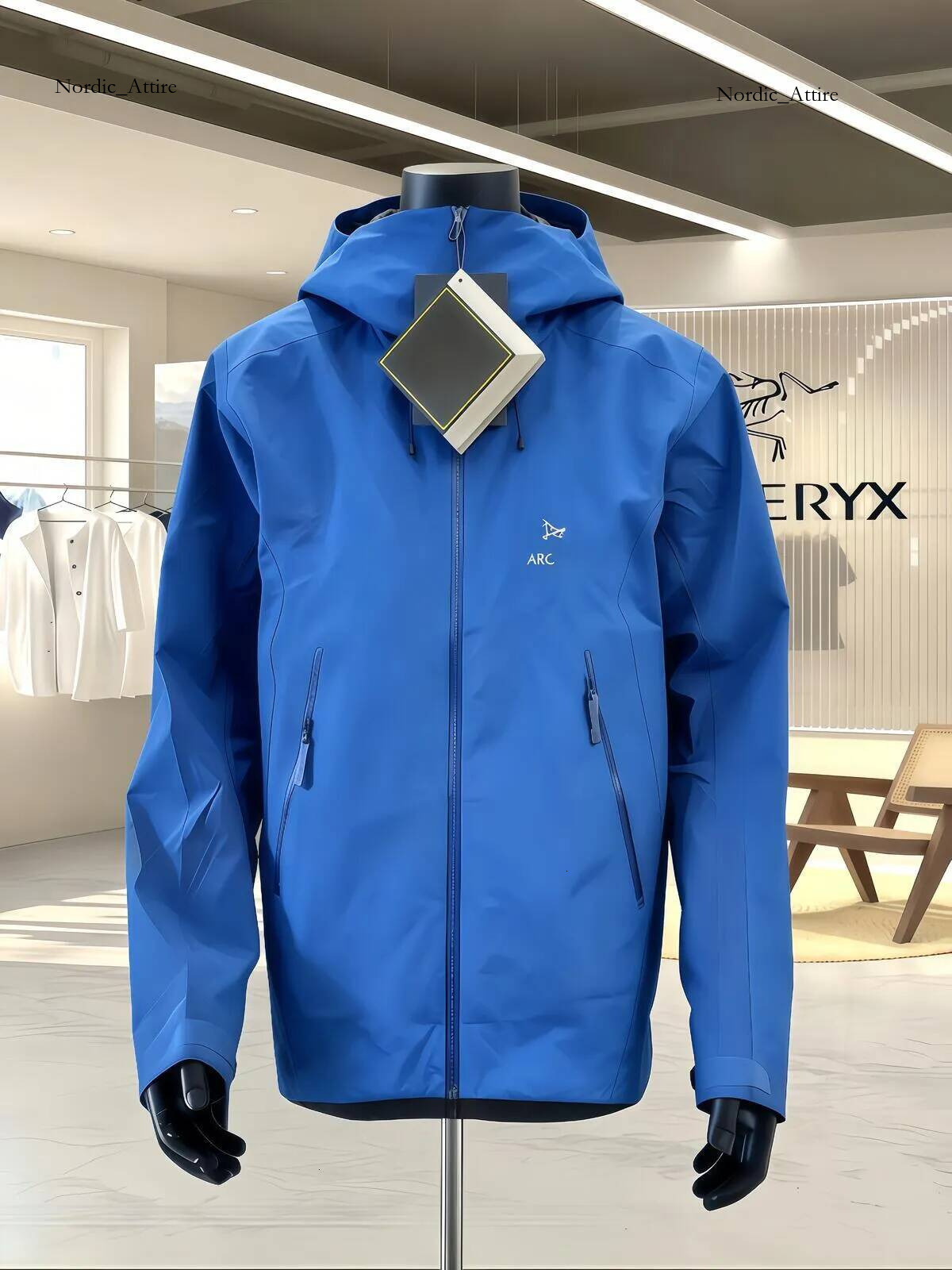2026 Artery Hard Men Women Designer Goretex Shell Zip Up Waterproof Hood Windbreaker Jackets Mans High Quality arterx Jacket High quality fashion pr