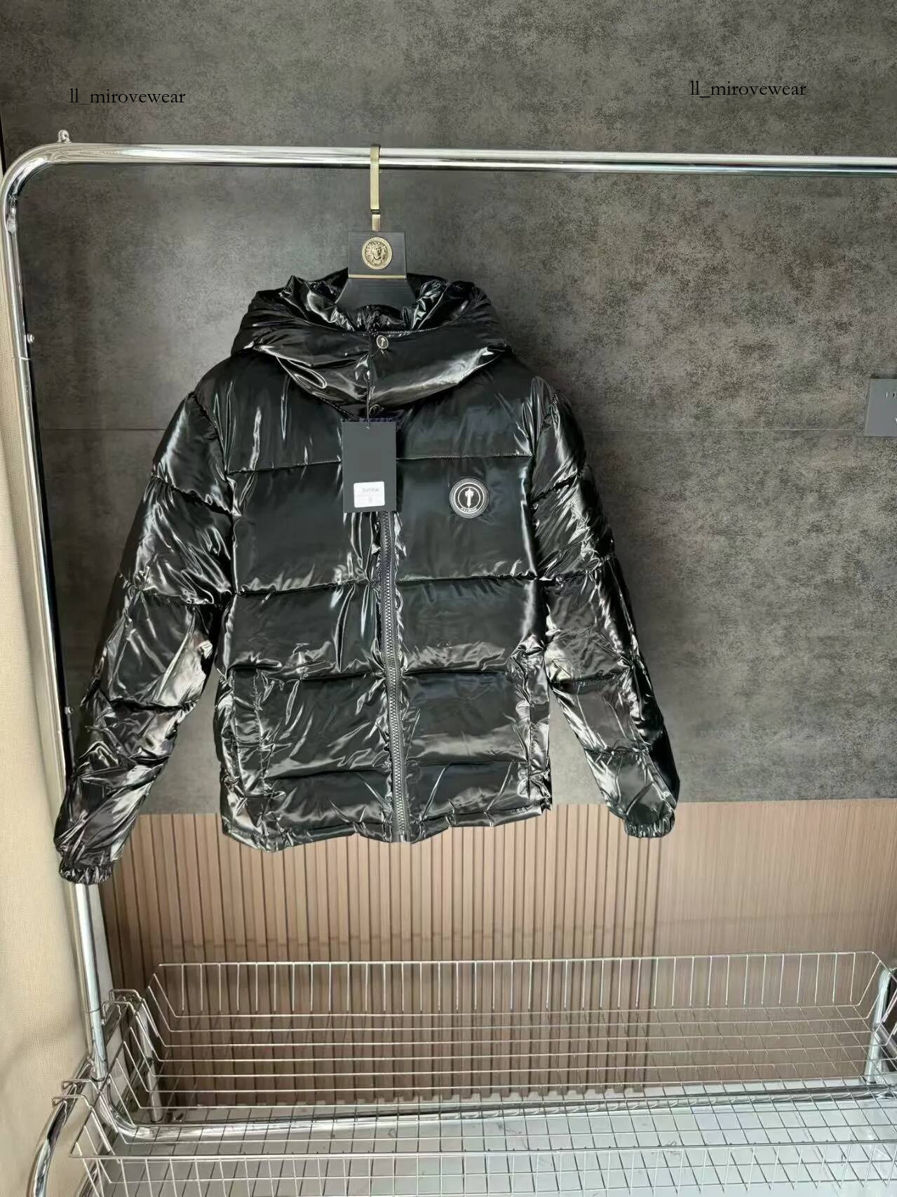 Trapness Star Men's Jackets Winter Hooded Designer Puffer Fashion Thickened Coat Letter Coats Shooters trapstarse Jacket High quality fashion p