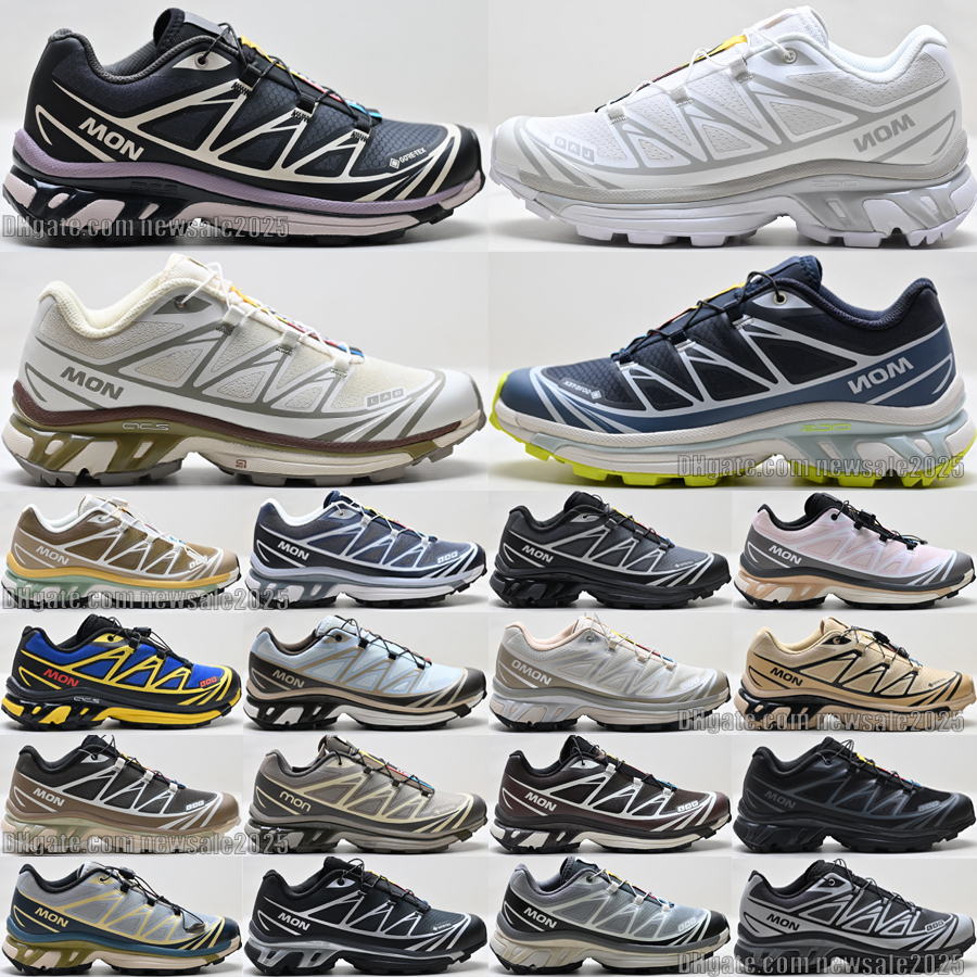 Top XT-6 ADV Ultra Raid Trail Running Shoes For Men Women XT GTX Designer White Lunar Rock Triple Black Silver Vintage Khaki Outdoor Hiking Sport