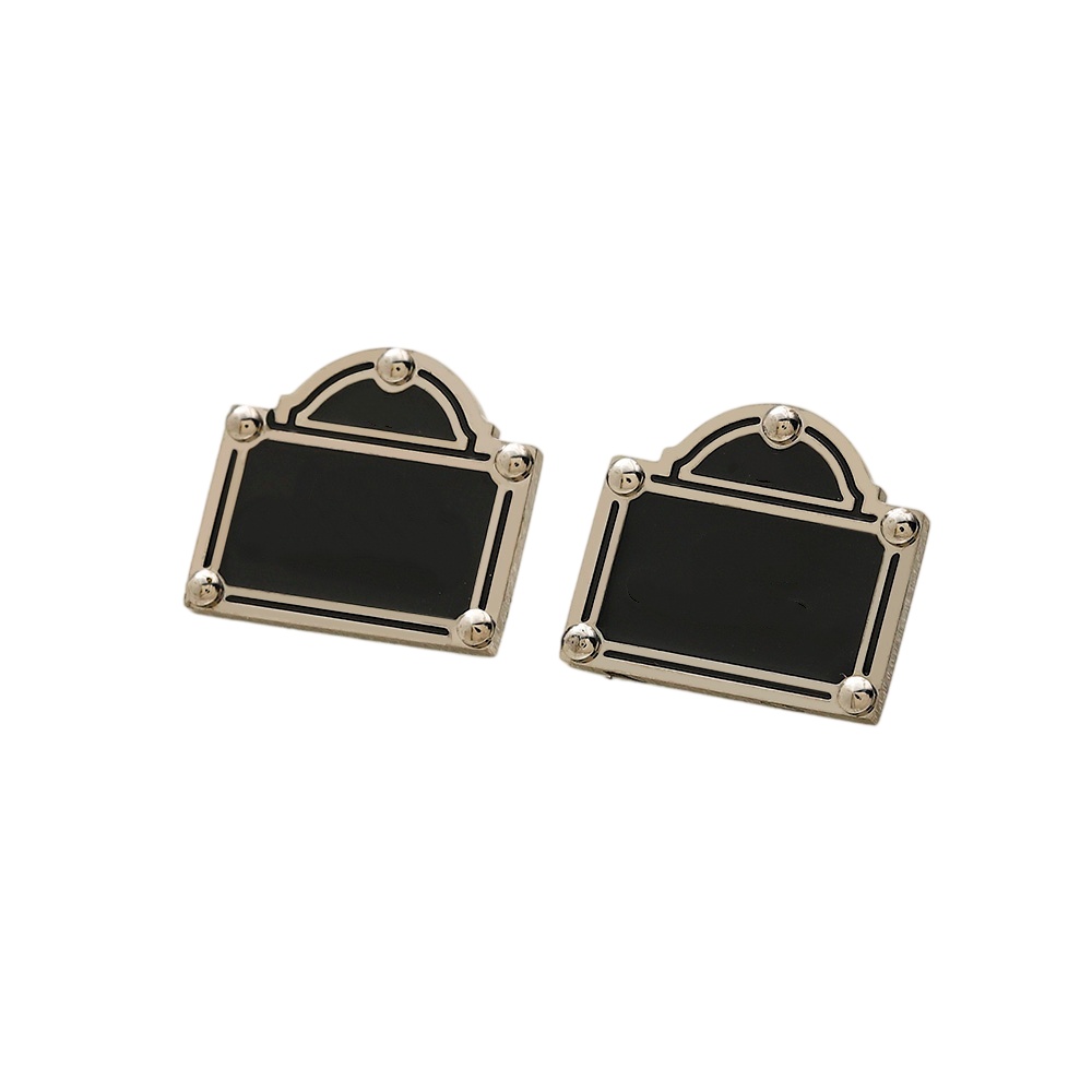 Boucles d'oreilles de luxe Designer pour femmes Boucles d'oreilles créoles Boucle d'oreille en diamant Boucle d'oreille en acier inoxydable Plaqu