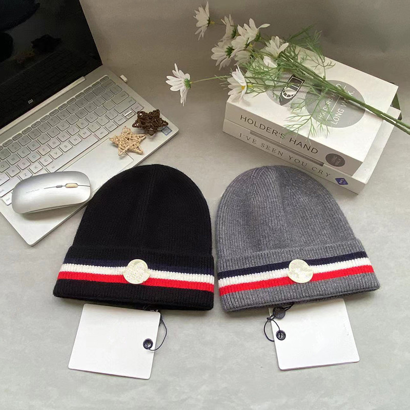 High-quality fashion new knitted autumn and winter warm woolen hat, cold-weather versatile knit cap