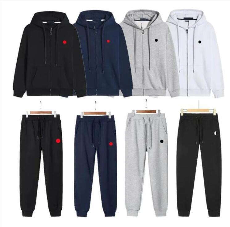 Mens Designer Tracksuit coat Luxury Letters polo Embroidery Jacket High Street Loose Suit man Casual Sports Pants Jogger Sets men Clothing