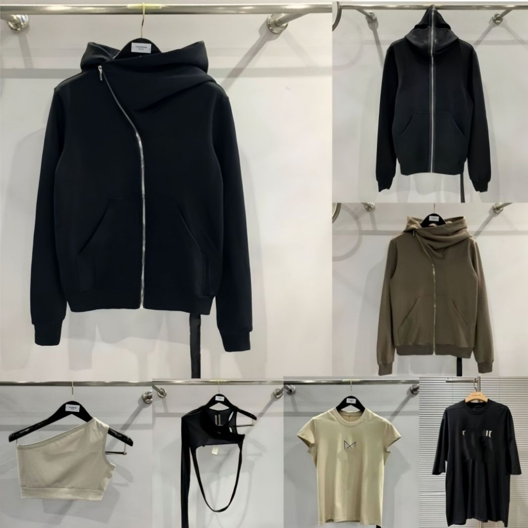2026 RO brand Hoody New hoodie Subhuman designer hoodies Y2K Dark Glamour Mens Fashion Dark Aesthetics High Street hoodie streetwear hooded hot hood