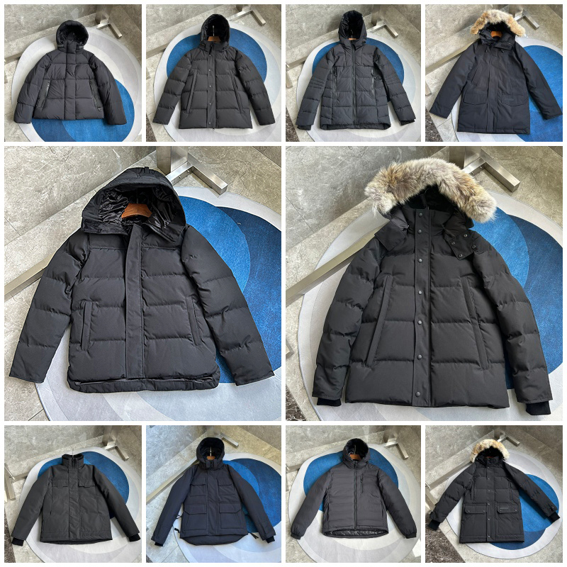MacMillans Wyndhams Chilliwacks Chateaus Langfords Maitlands Emorys gooses men parka winter thick windproof waterproof men down jacket mens fashi