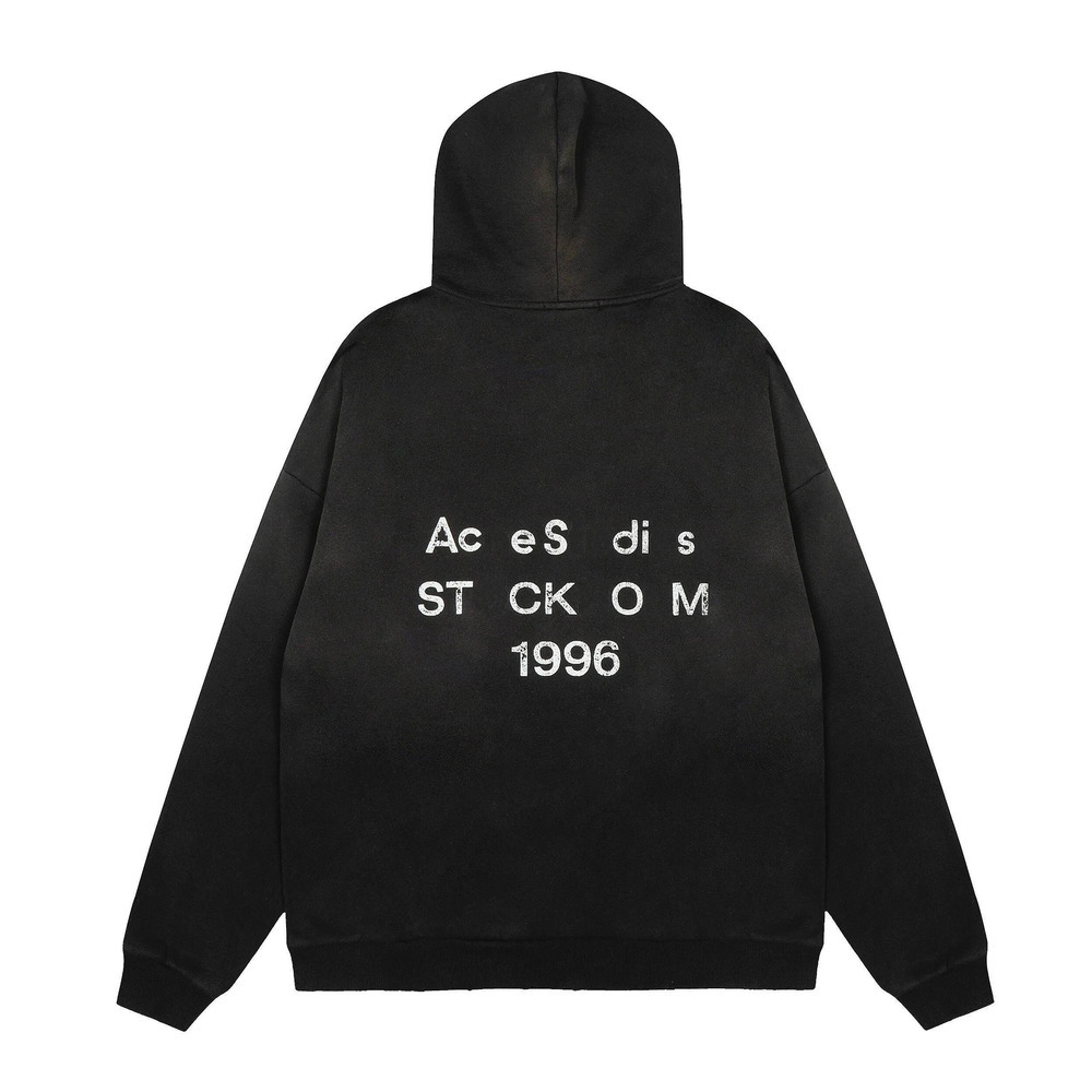 Acneastudios Long Sleeve Women Designer Men Oversize Letter Print Washed Cotton Luxury Advanced High Quality Casual Long Sleeve Shirts Various Style