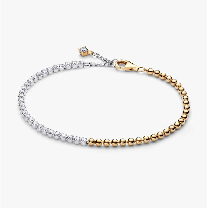 New Fashion Women Men Silver Gold Stainless Steel Copper Lover Heart Chain Snake White Pink Stone Chain Snake Bangle Bracelets Jewelry Gift