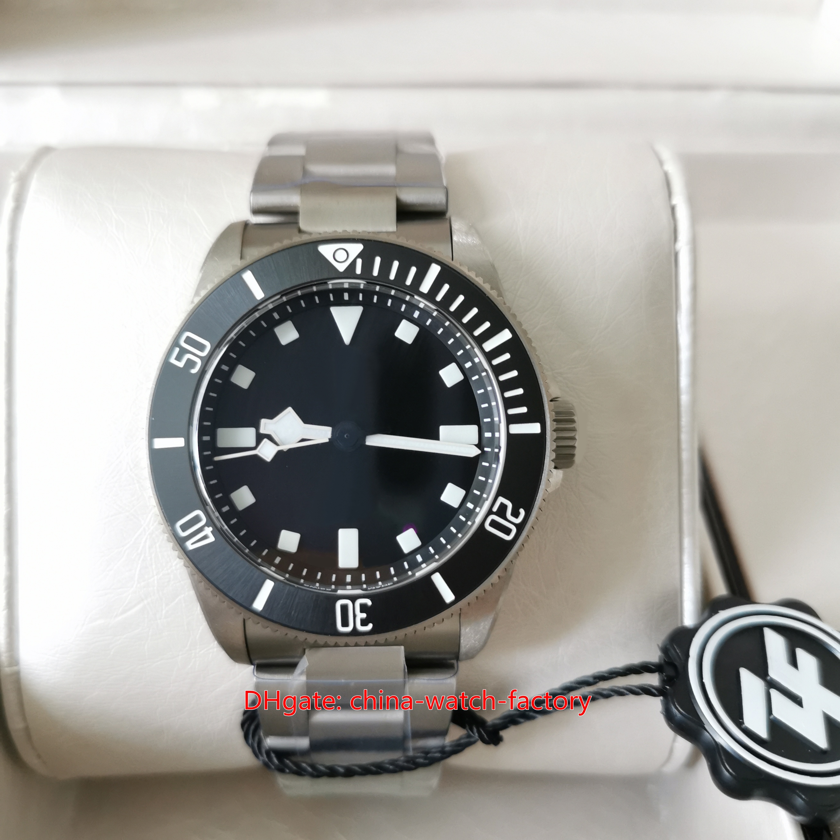 ZF Factory Mens Watch Top Quality 39mm Pelagos 39 m25407n-0001 Titanium Bracelet Ceramic Beze LumiNova CAL.MT5400 Movement Mechanical Automatic Men&