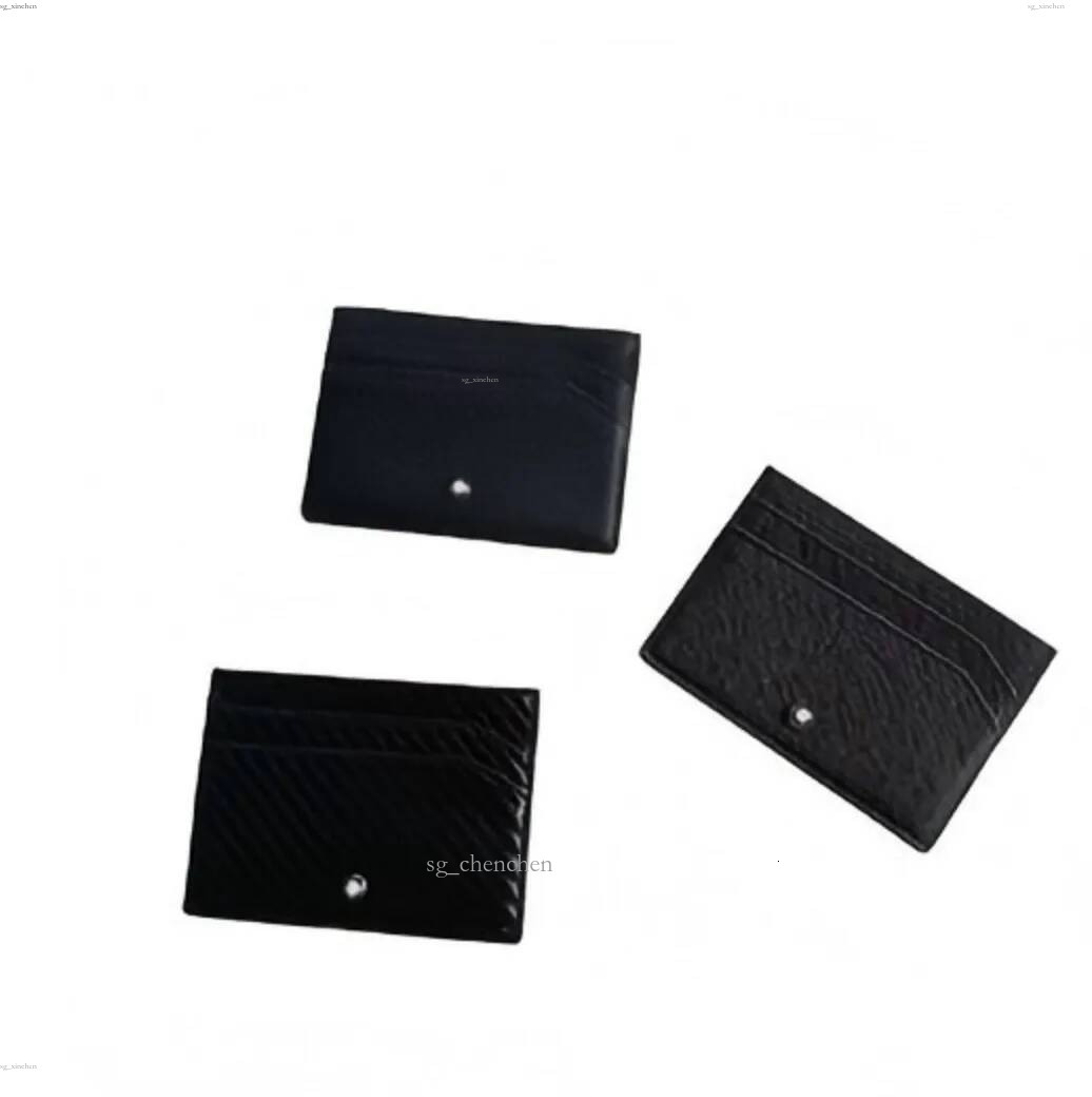 2026 Nouveau porte-cartes de mode haut de gamme MB noir petits sacs en cuir porte-clés pochette Mont porte-monnaie sac de créateur charme mini po