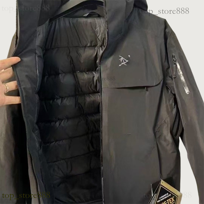 Archteryxs Puffer Jacket Mens Ski Jacket Windbreaker Goretex Designer Sweatshirt Cotton Jacket Thicken Artery Puffer Jacket ARC Coat 3Ea