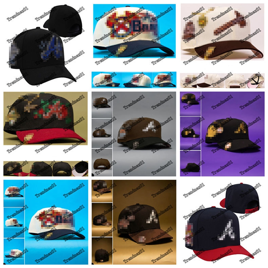 Braveses- A letter High quality Snapback Hats Baseball Caps Champions Snap Back Hats Womens Mens Flat Caps Hip Hop Cap Sports Chapeau Cap casquettes