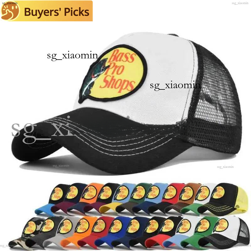 2026Ball Caps Baseball Travel Peaked Bass Pro Mens Embroidery Hip Hop Couple Style Sun Visor Adjustable Trucker Mesh Cap z250225AAAA+