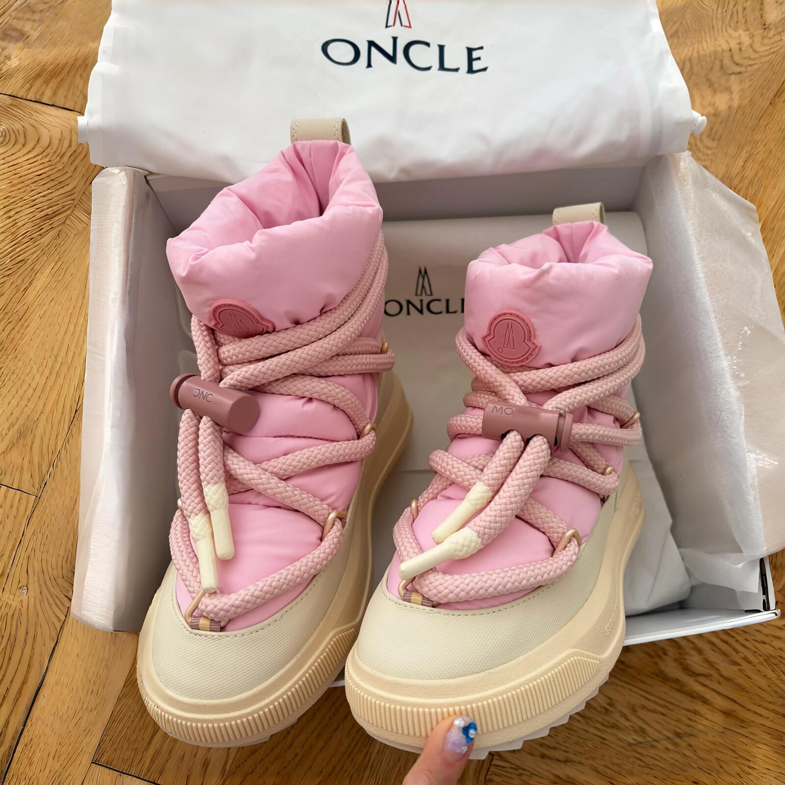 TOP Designer Altive Mid moonboot snow winter platform woman ankle quilted fluffy ski canvas girl winte puffer suede fur furry boot snowboots tall sh