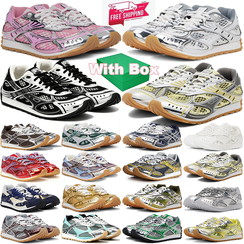 with box designer sneakers bottagas dress shoes for women mens trainers Sliver White Triple Black Pink Navy luxurys platform sneaker free shipping f