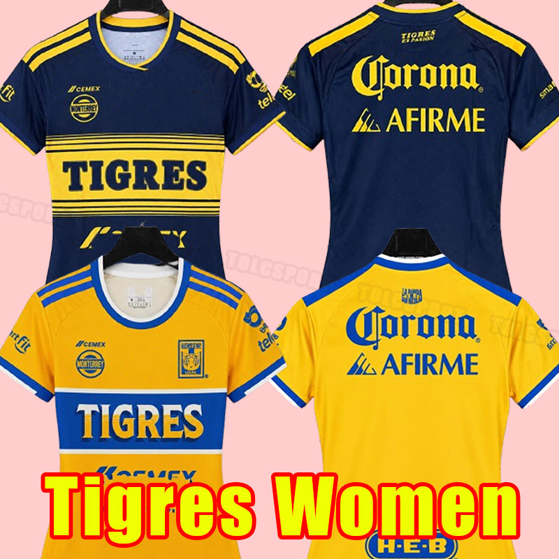 Femmes Tigres UANL 26 27 Maillots de football Nahuel Guzman Carlos Rodriguez Miguel Ortega Anthony Ramos Arturo Delgado Samir Diego Reyes Eduardo