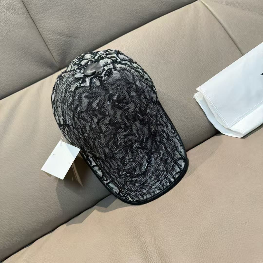 Designer Baseball Cap with Sun-Shade Functionality - 2026 Trendy Patchwork Quilted Style Hat Unisex style, daily wear, black, grey
