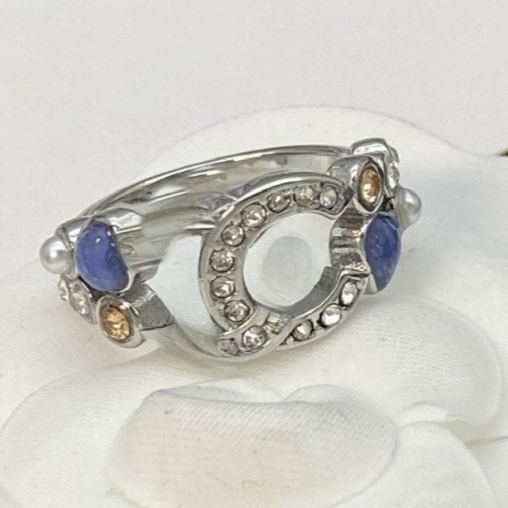 Designer Rings for Woman High Quality Crystal Ring Gold Plated Copper Open Band Rings Fashion for Womens Wedding Classic Jewellery Designer for Wome