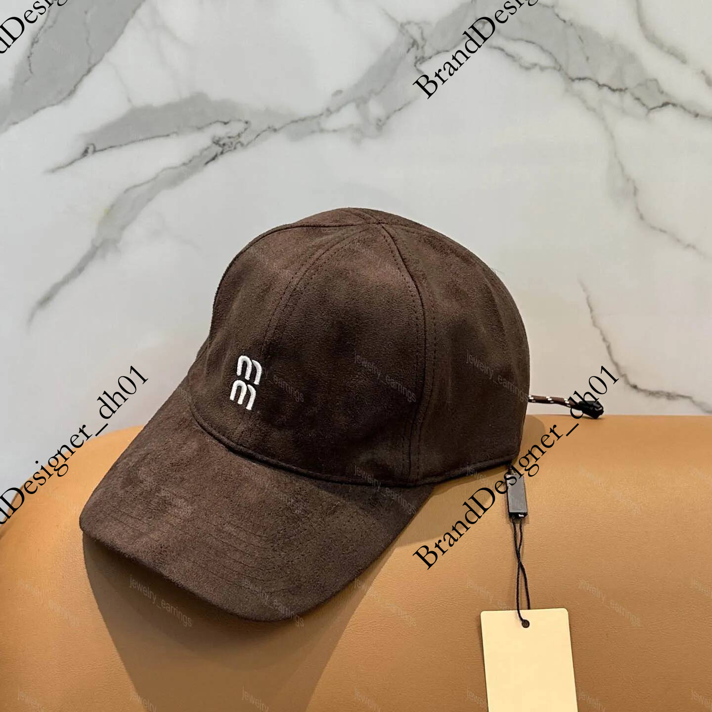 Designer Velvet Baseball Caps for Men Women Khaki Luxury Hats Suede Fitted Cap Fashion Fedora Letters Stripes Mens Casquette Beanie Hat Brown Gorra