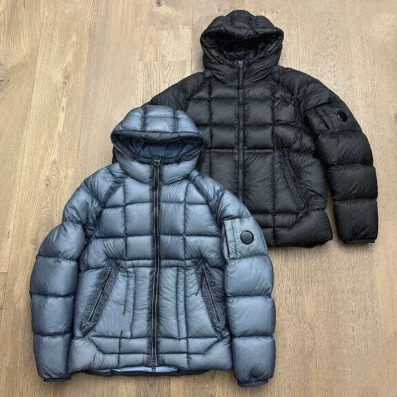 Designer jacket men windbreaker puffer jacket with lens unisex high quality autumn winter jacket thick warm down cotton padded gilet vest british st