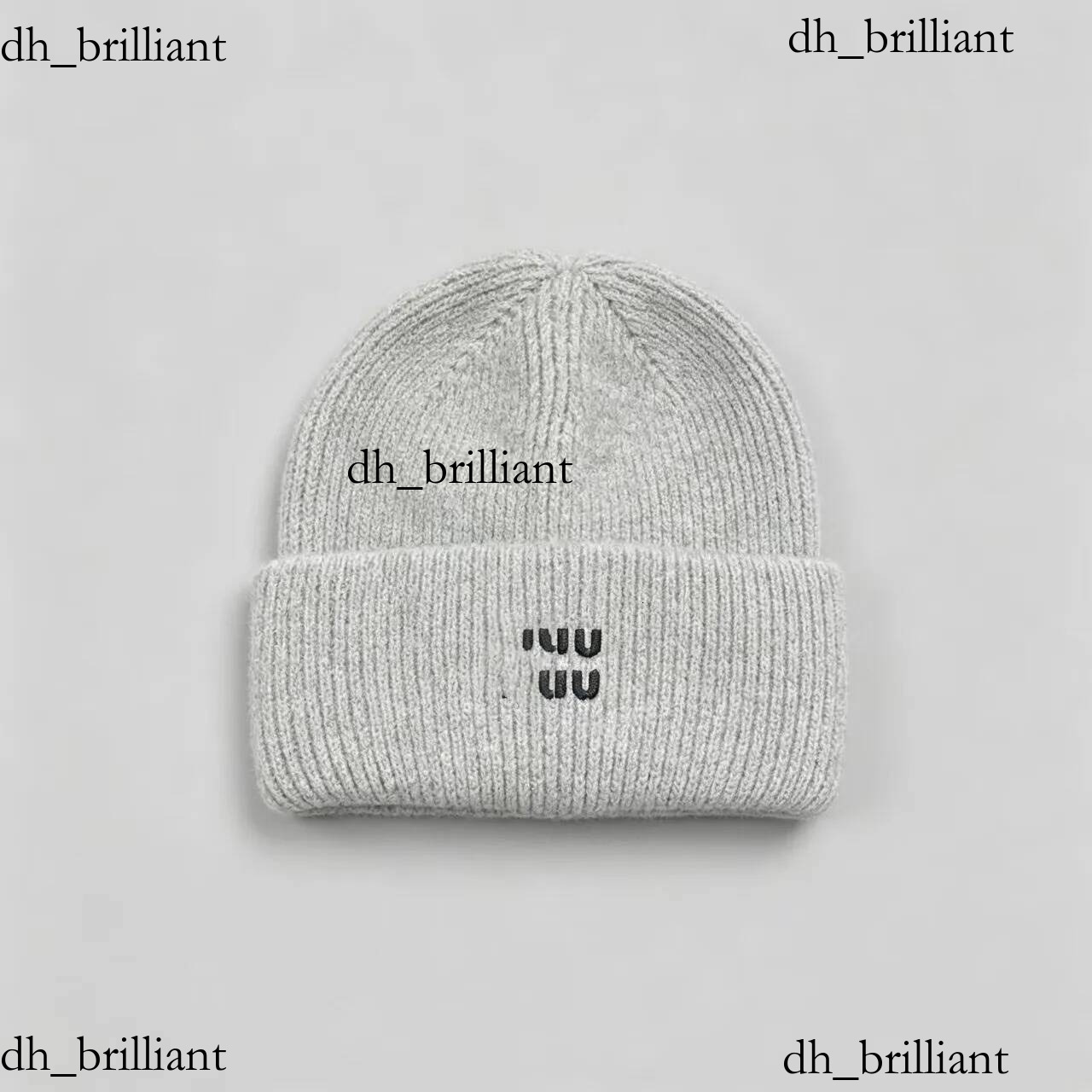 Designer wool High quality fashionable men's women's letter embroidered knitted winter hat; Couple beret warm and soft Hot