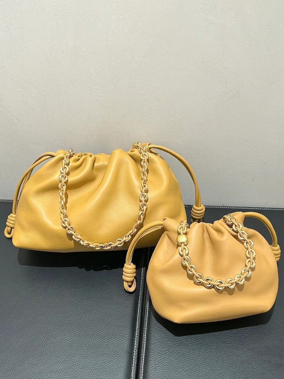 Designer Luojia S New Soft Cowhide Flamenc Purse Cloud Crossbody Purse Bag Fortune Bag New Chinese Luxury Bag Style Shoulder And Crossbody Bag