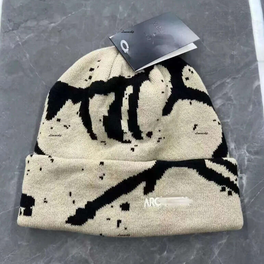 Beanie/Skull Caps arcs beanies Fashion Classic arc Beanie Designer Winter Hat Beanies Bonnet Cap Casquette Knitted Fitted Hats for Men Mens Luxury M