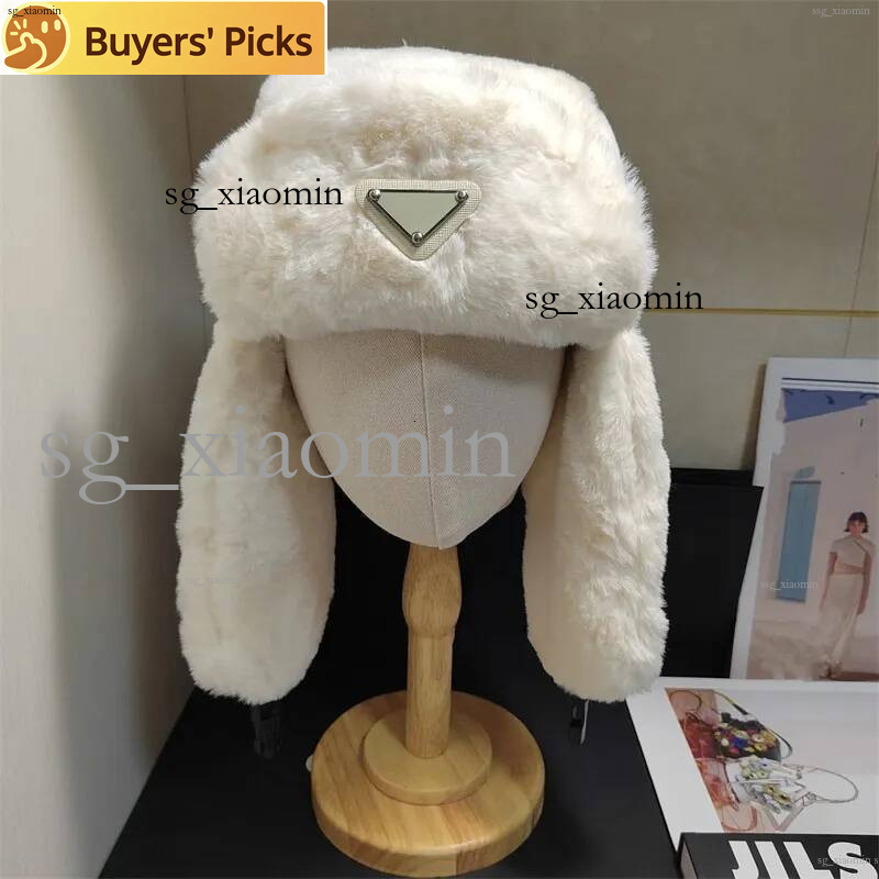 2026Winter Designer Real Leather Fur Trapper Hat Windproof Insulated Earflap Cap for Men and WomenAAAAA+