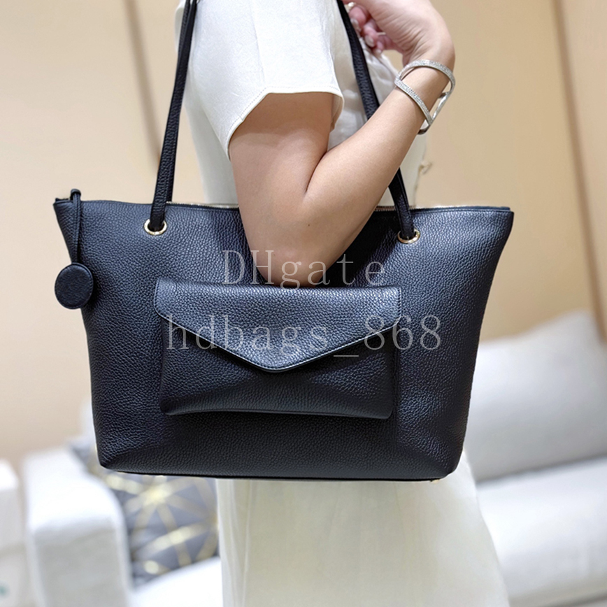 Master quality Shopping bag Designer Shoulder bag Luxury Calfskin Tote Handbag Fashion Hobo Bag 32cm with Box X002A