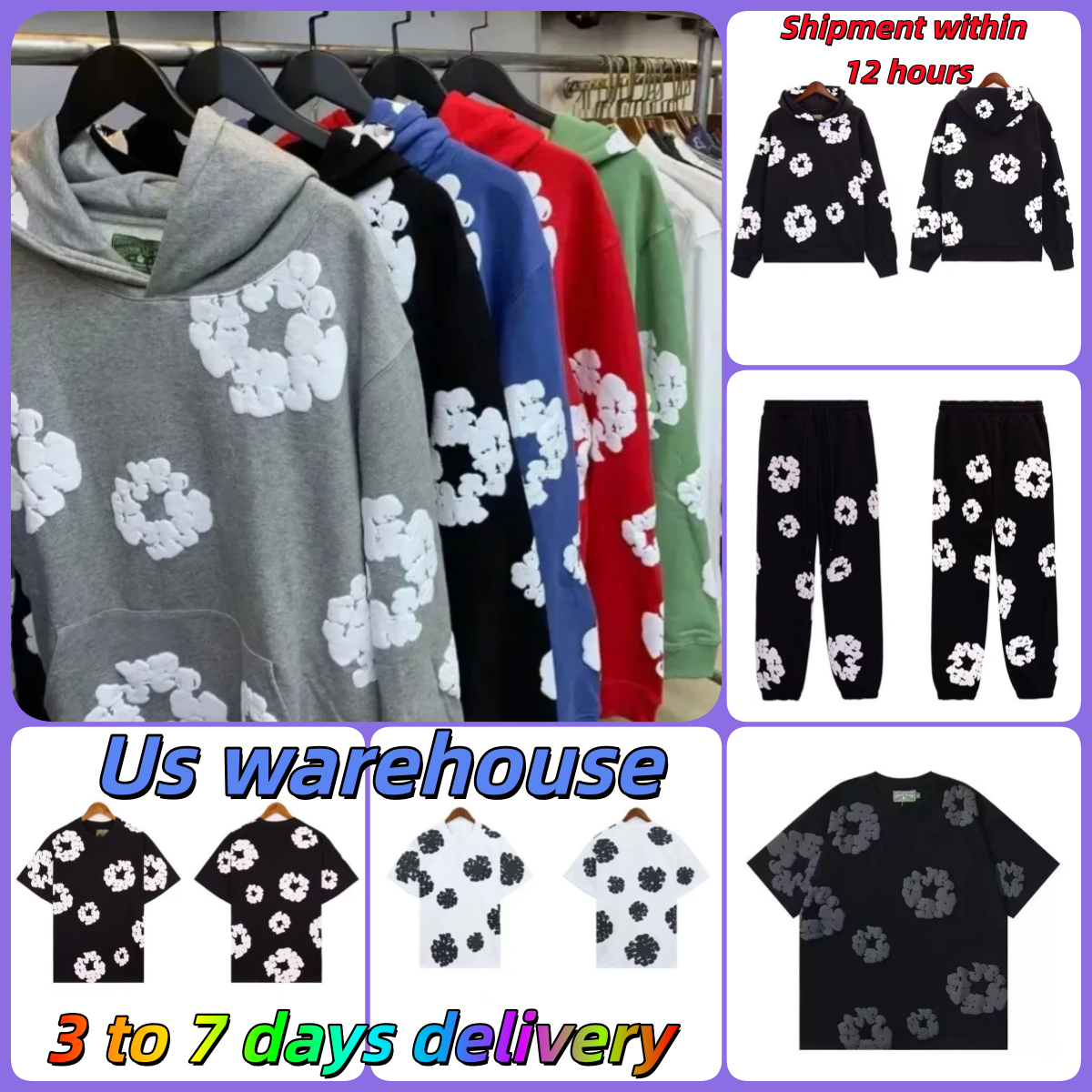 shirts denimms tears shorts hoodies designer clothes men hoody for men designer tracksuit sweater heavey sweatpants flower hoodie Pants denimms tear