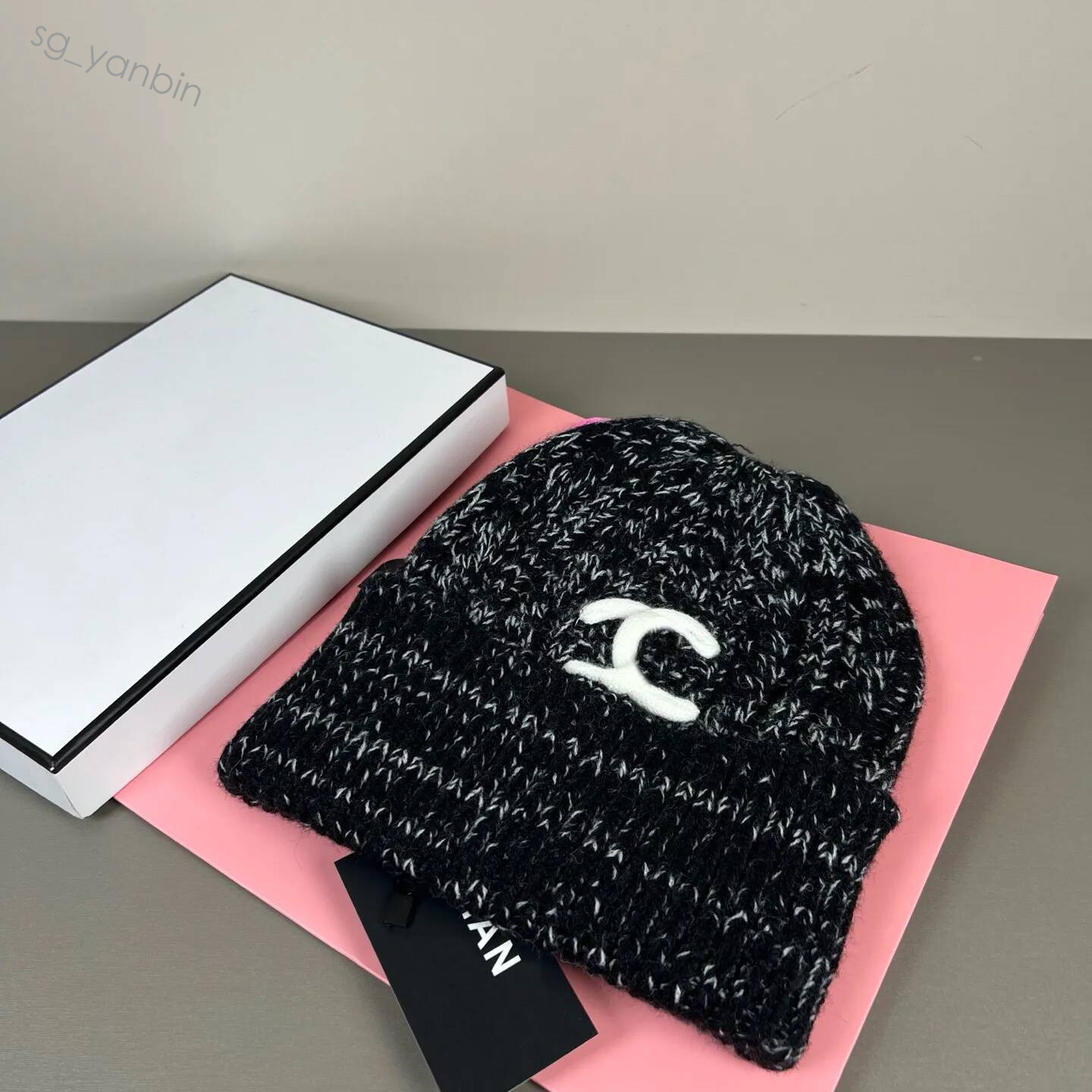 designer cc beanie for women hat winter wool knitted fried dough twists letter smallclassic logo man hats warm casual simple styles solid afe Hot