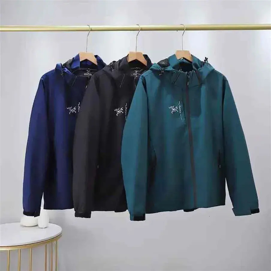 Men Short Jacket Men Short Jacket Outerwear High Quality ARCS New Jackets And Women Outdoor Sports Windproof Waterproof Wear Resistant Hooded outerw