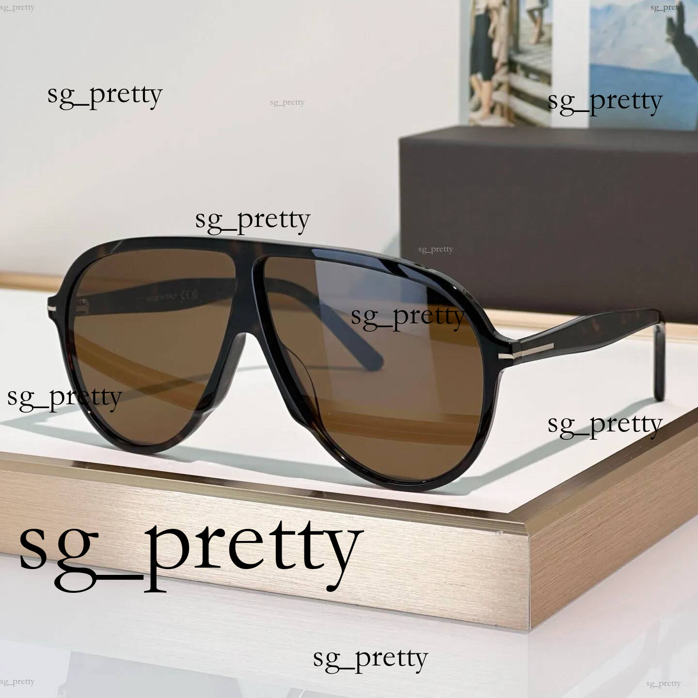 2026luxury designer oval shaped large mirror frame sunglasses for women letter classic fashion travel trend beach shading UV protectionAAAA+