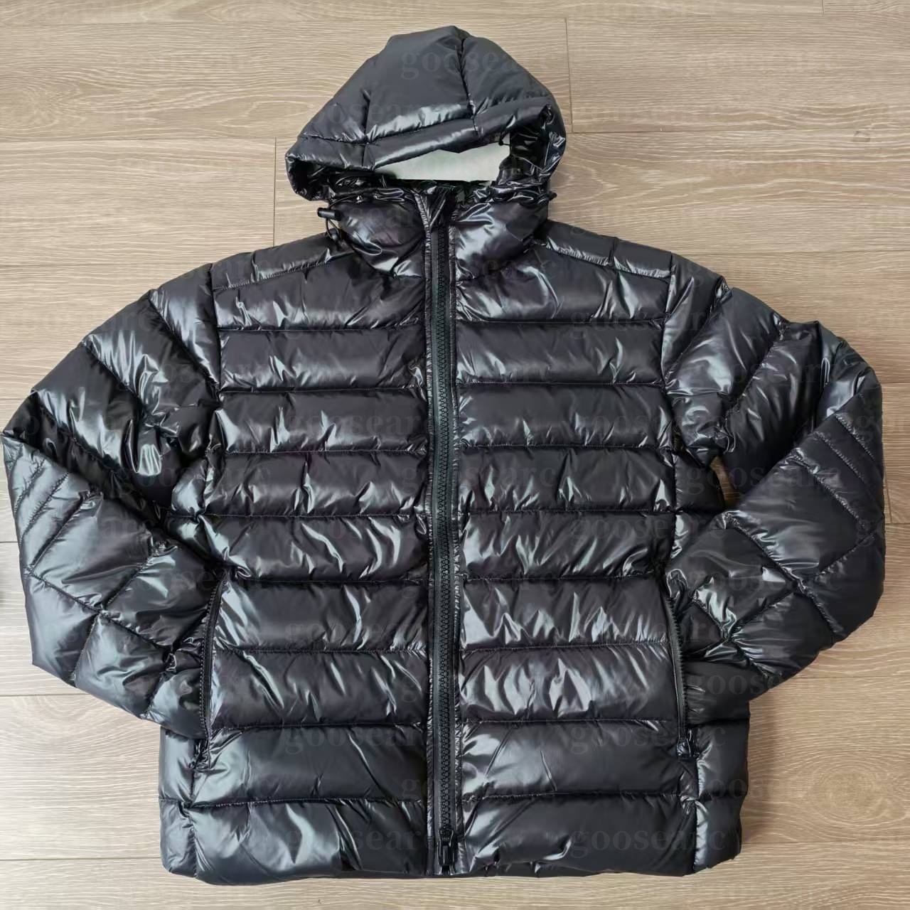 Mens Designer Winter Warm Down Puffer Jacket canada Parka with hooded Parka Gilet Coat White Duck Men Winter Coat With Luxury Badge Windbreaker Jack