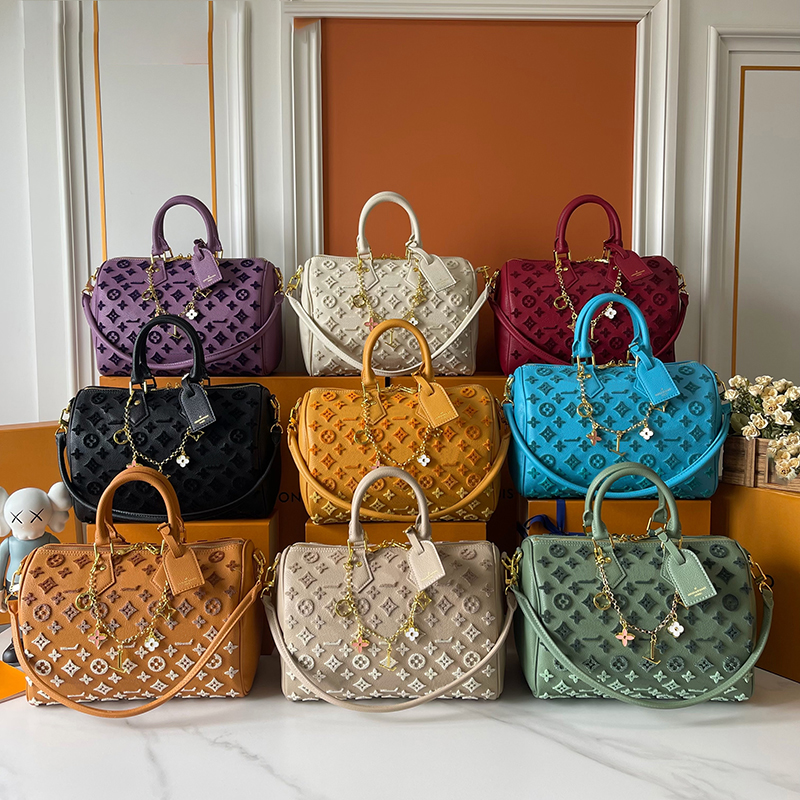 Designer Bags Luxury Bags Tote Bags Shoulder Bag Series Fashionable Handbags Wallet Crossbody Bags Women's Large-Capacity Vintage Floral Print