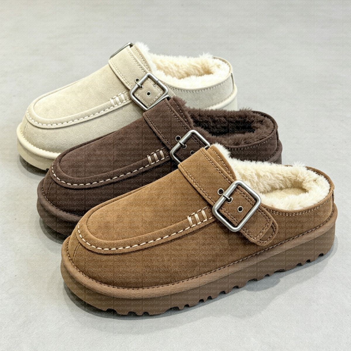 Goldenstar Evelina Clog tasman slippers designer boots womens Tazz shoes Snow Boots Women Fur Boots Men Winter Classic Wool Thick Sole Anti Slip War
