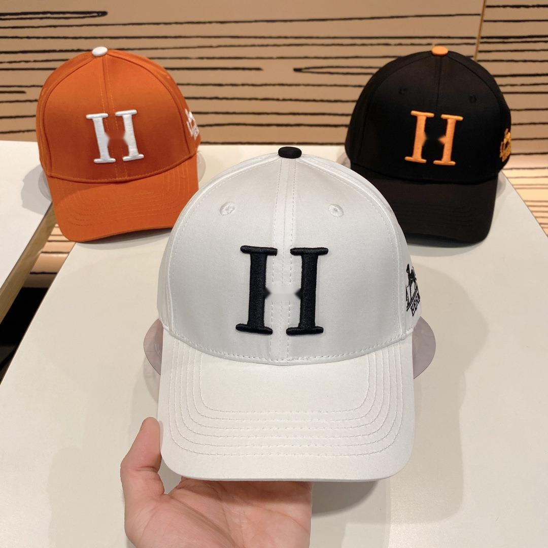 H Hats Designer Beanie Baseball Hat pour homme femme casquette de baseball femmes grosse tête visage-lifting lettre H mode décontractée polyvalen