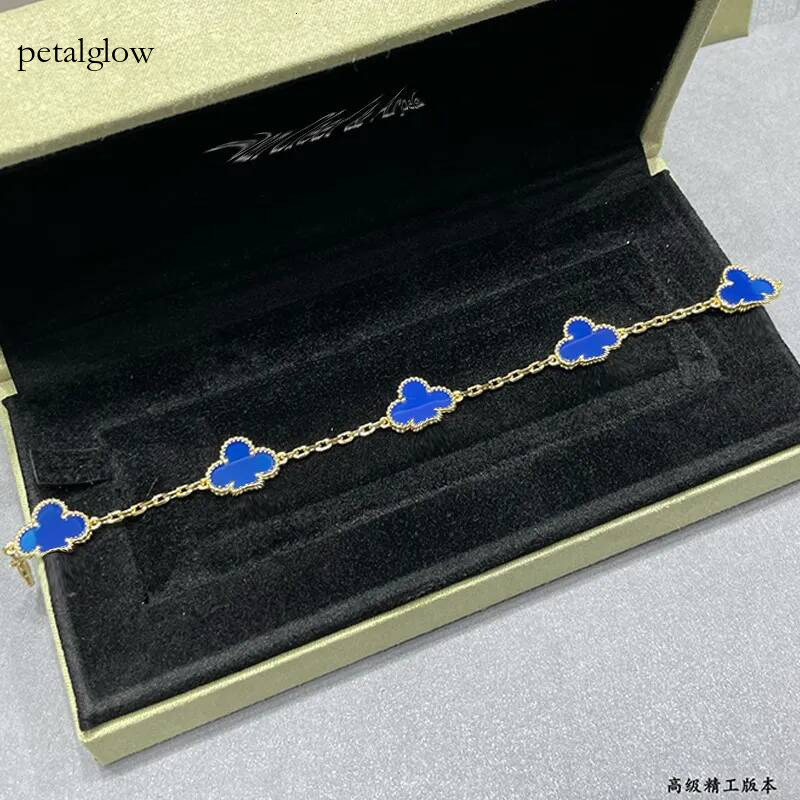 vanness cleafness bracelet Jewelry Designer Vanly Luxury Bracelet Luxe Bangle Jewelry Four leaf Clover Five flower Bracelet For Women clover Bracele