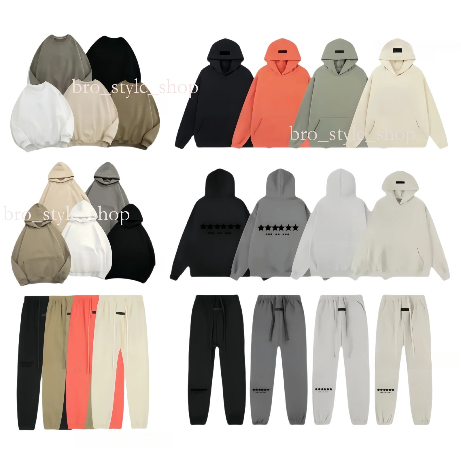 Essential Hoodies Designer Hoodie Silicone Monogram Print Men Hoodies Tracksuits Shorts Shirt Mens Designer Sweatpant High Street Sweatshirt Daily O